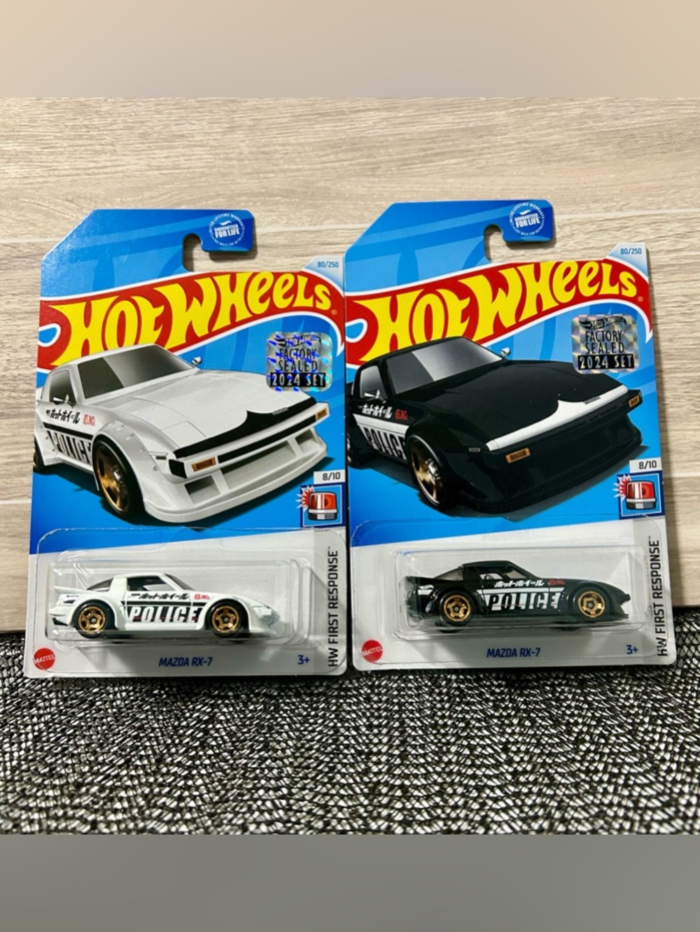 Hot Wheels Police Mazda Rx-7